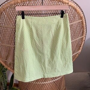 Etcetera Trendy Green Fun Skirt